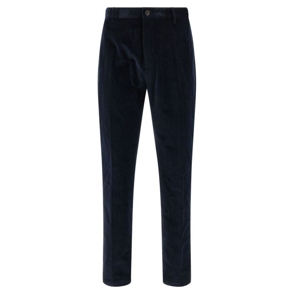 Department 5 Blue Cotton Casual Men's Pants